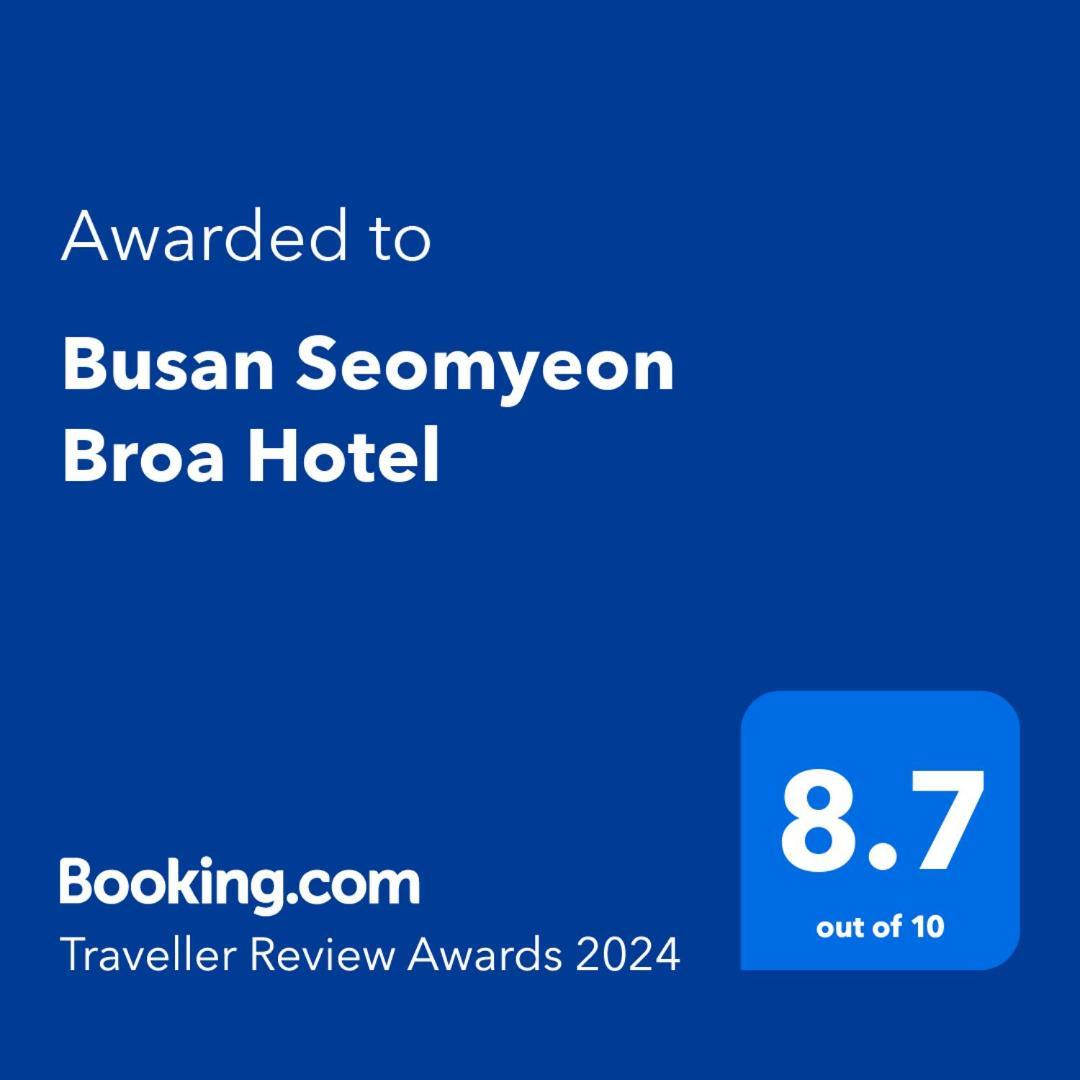 Busan Seomyeon Broa Hotel Zewnętrze zdjęcie