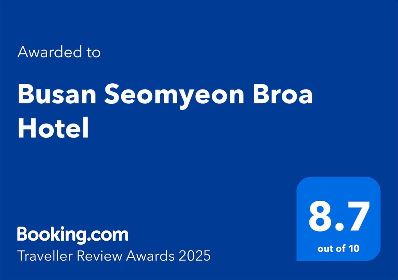 Busan Seomyeon Broa Hotel Zewnętrze zdjęcie